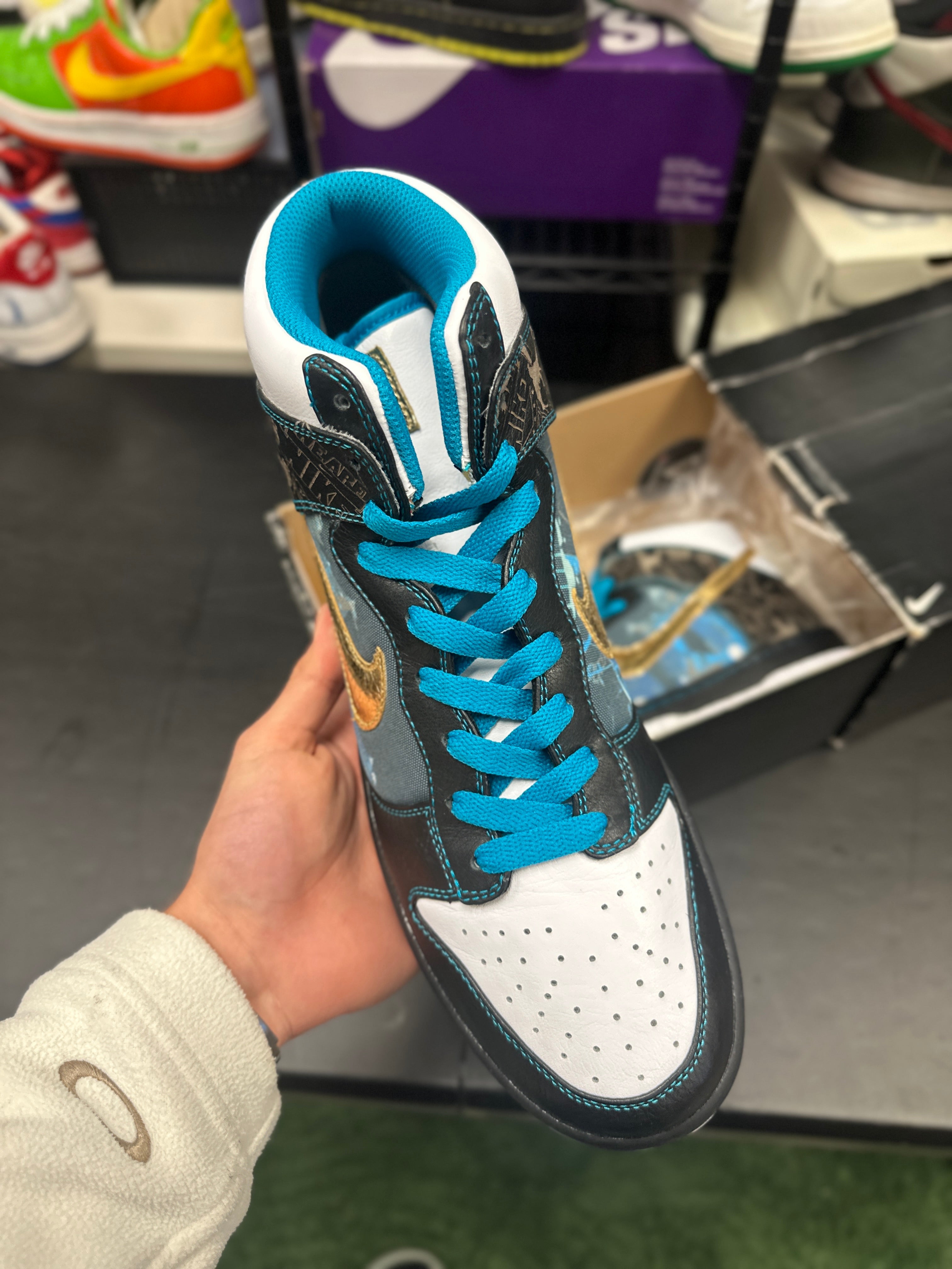 SIZE 11.5M - NIKE SB ID DUNK HIGH “DUBAI”