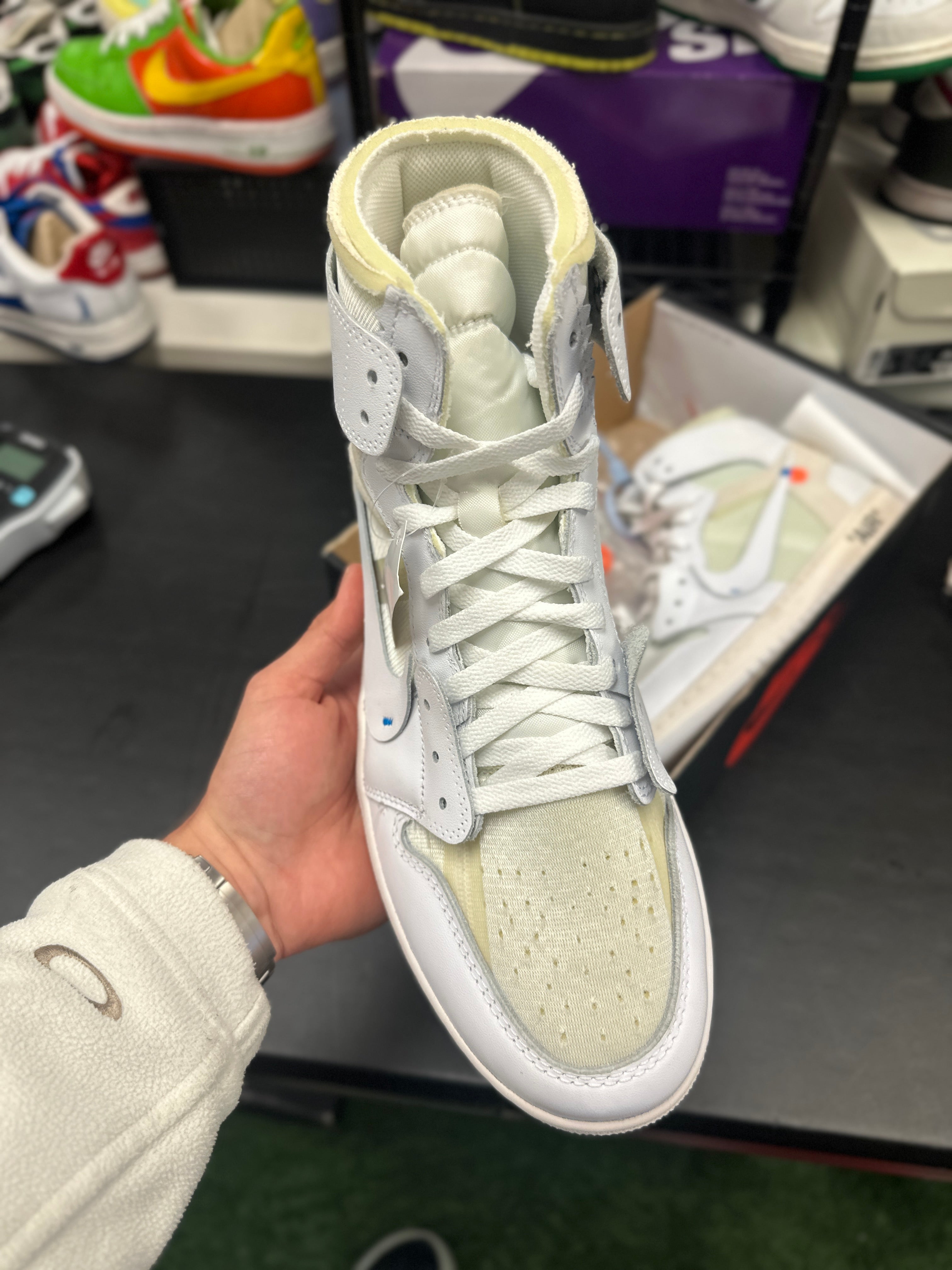 SIZE 12.5M - JORDAN 1 HIGH “OFF EHITE EURO”