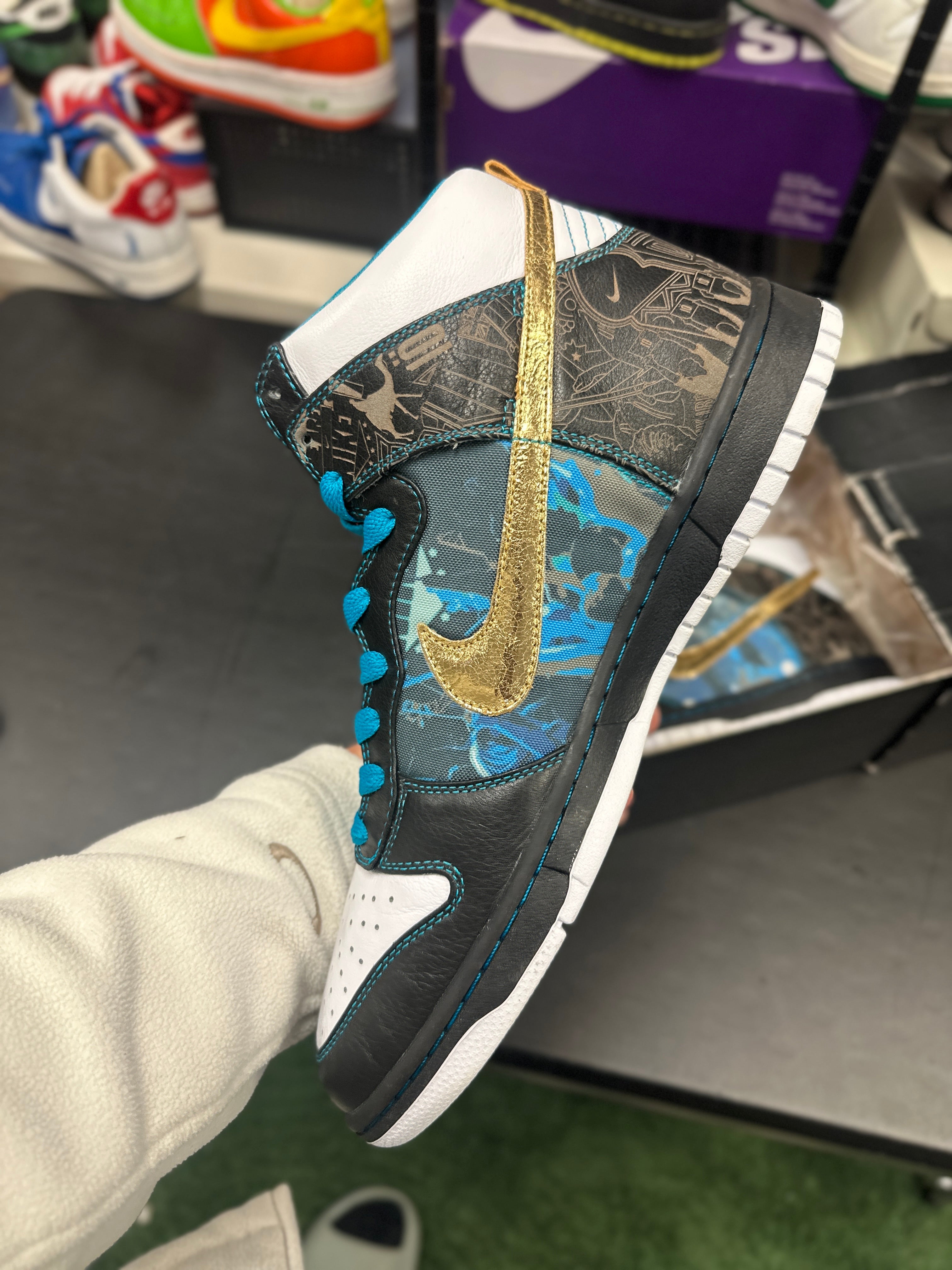 SIZE 11.5M - NIKE SB ID DUNK HIGH “DUBAI”