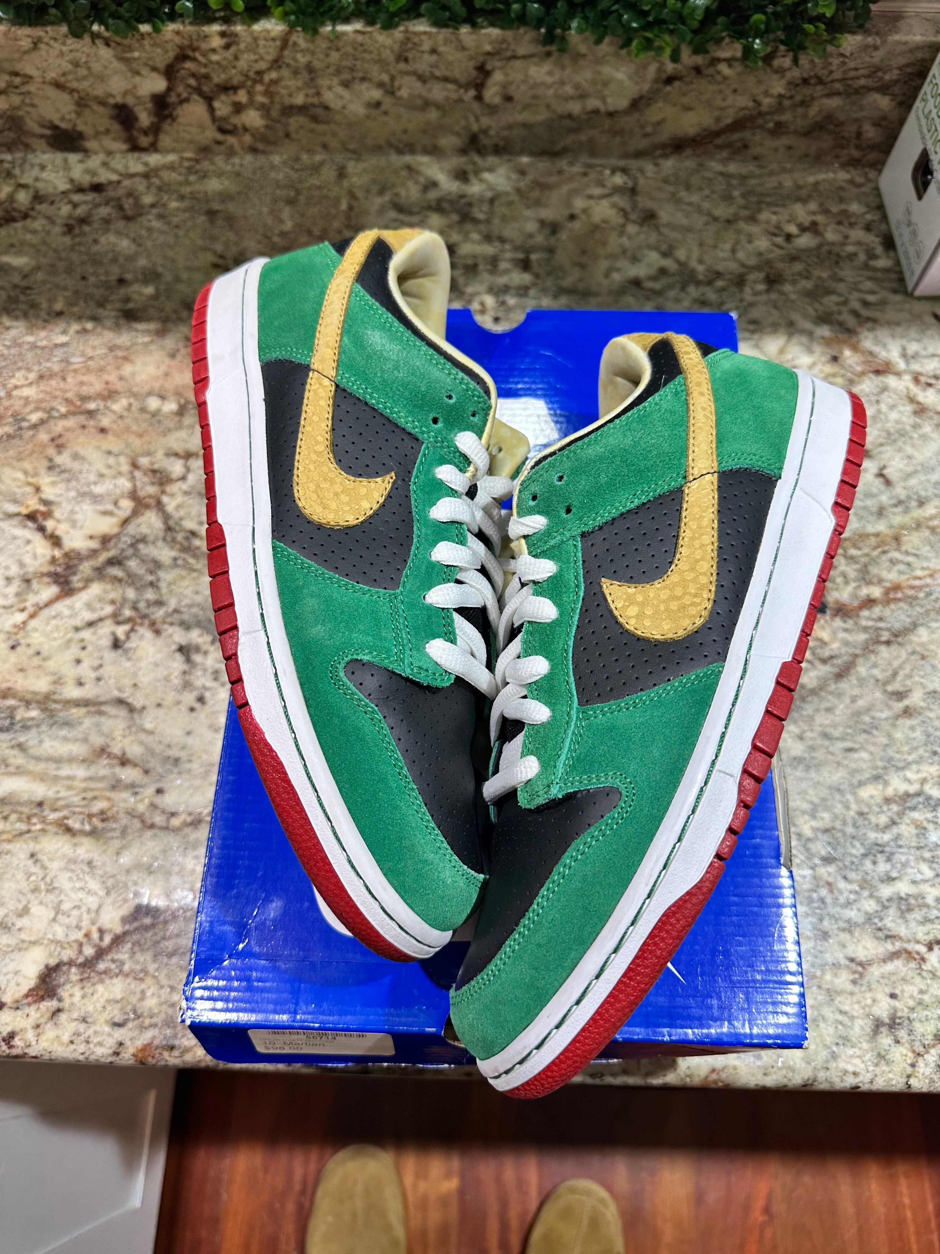 SIZE 10M - NIKE SB DUNK LOW “MILLER HIGH LIFE”