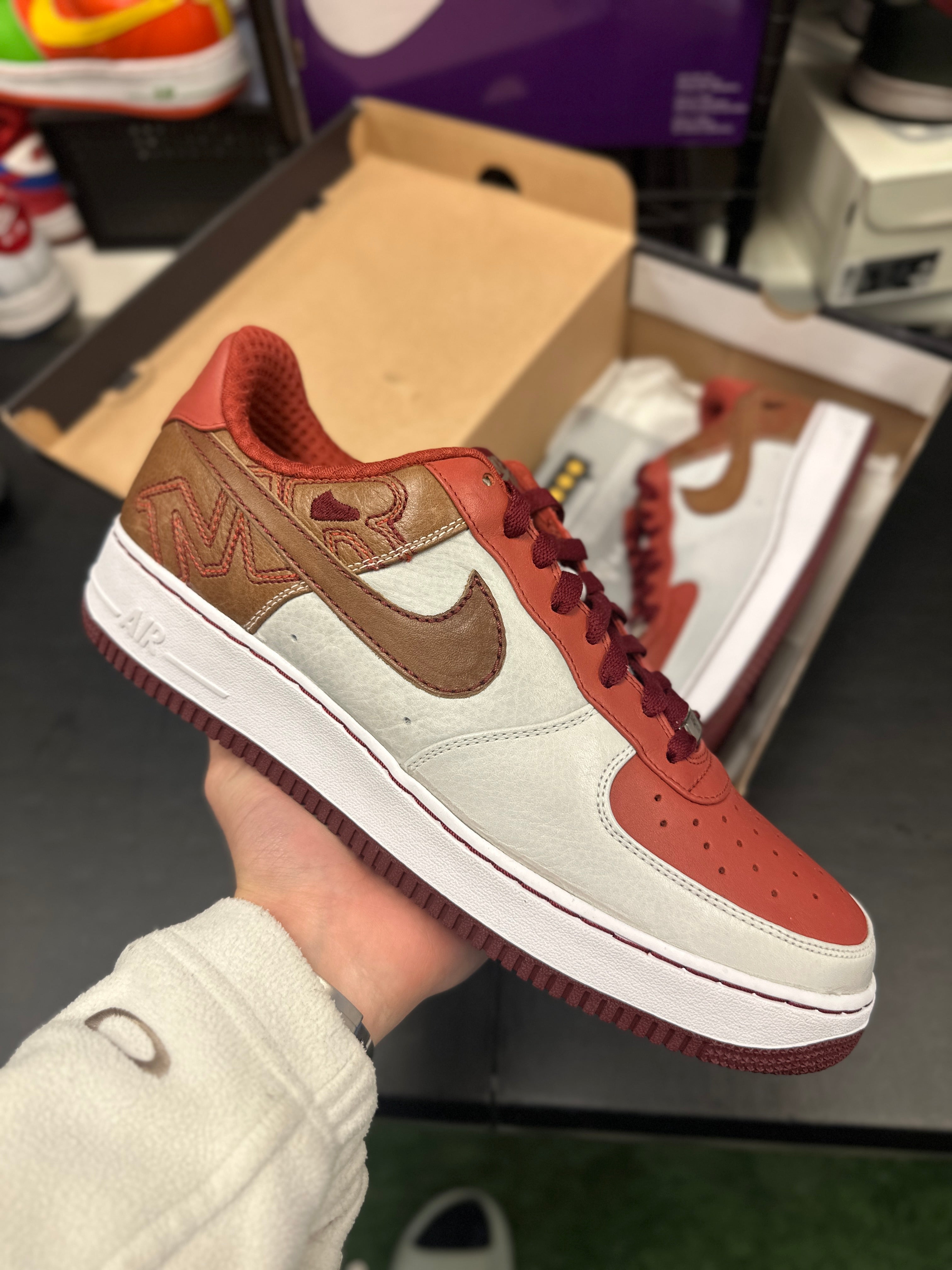 SIZE 12M - NIKE AF1 LOW “MR BALTIMORE”