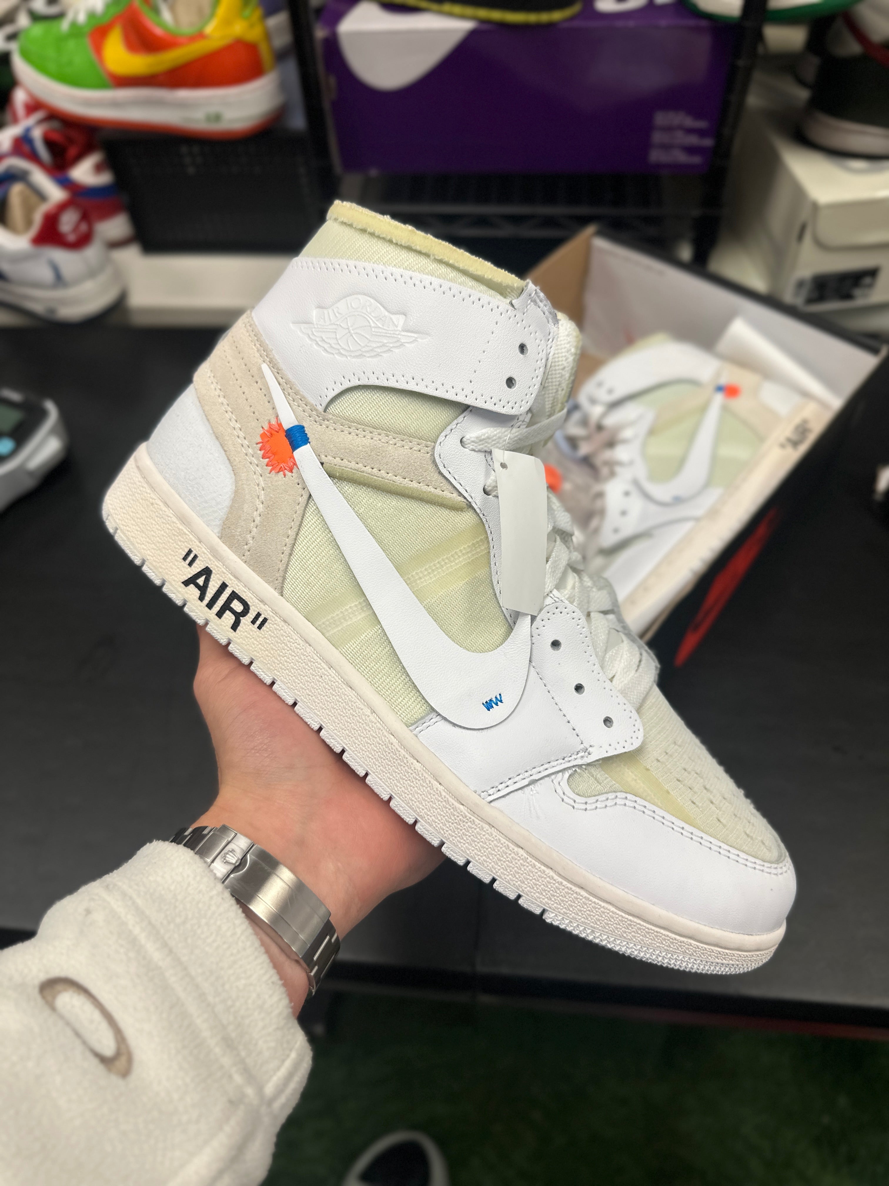 SIZE 12.5M - JORDAN 1 HIGH “OFF EHITE EURO”