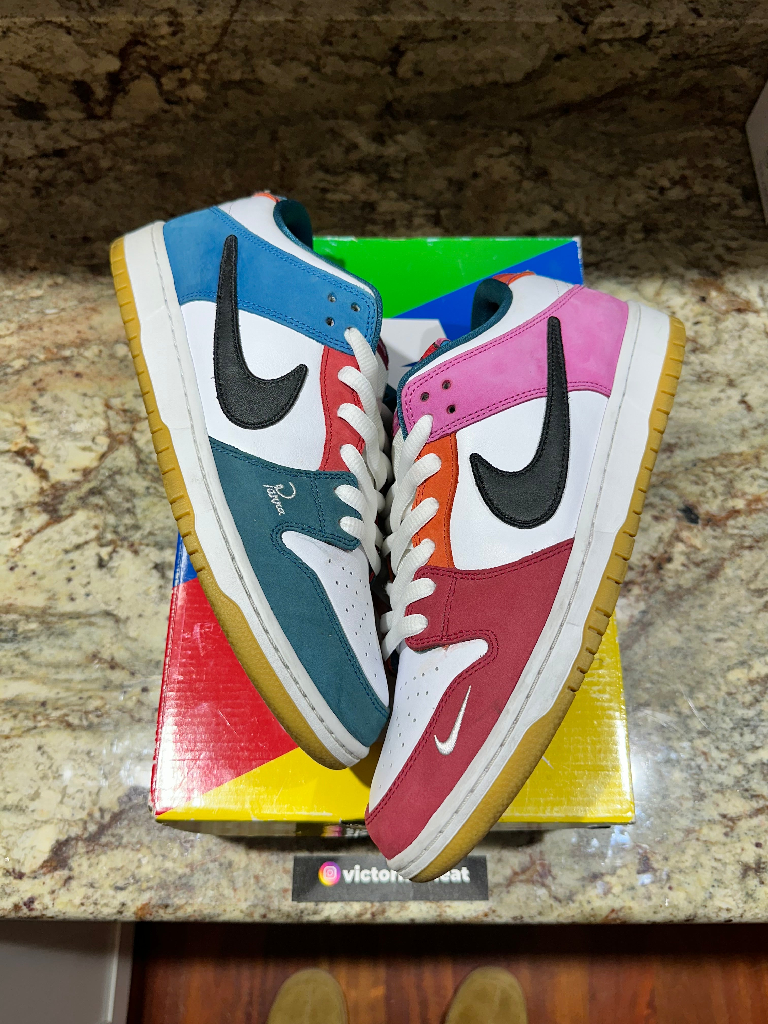 SIZE 10.5M - NIKE SB DUNK LOW “PARRA FNF”