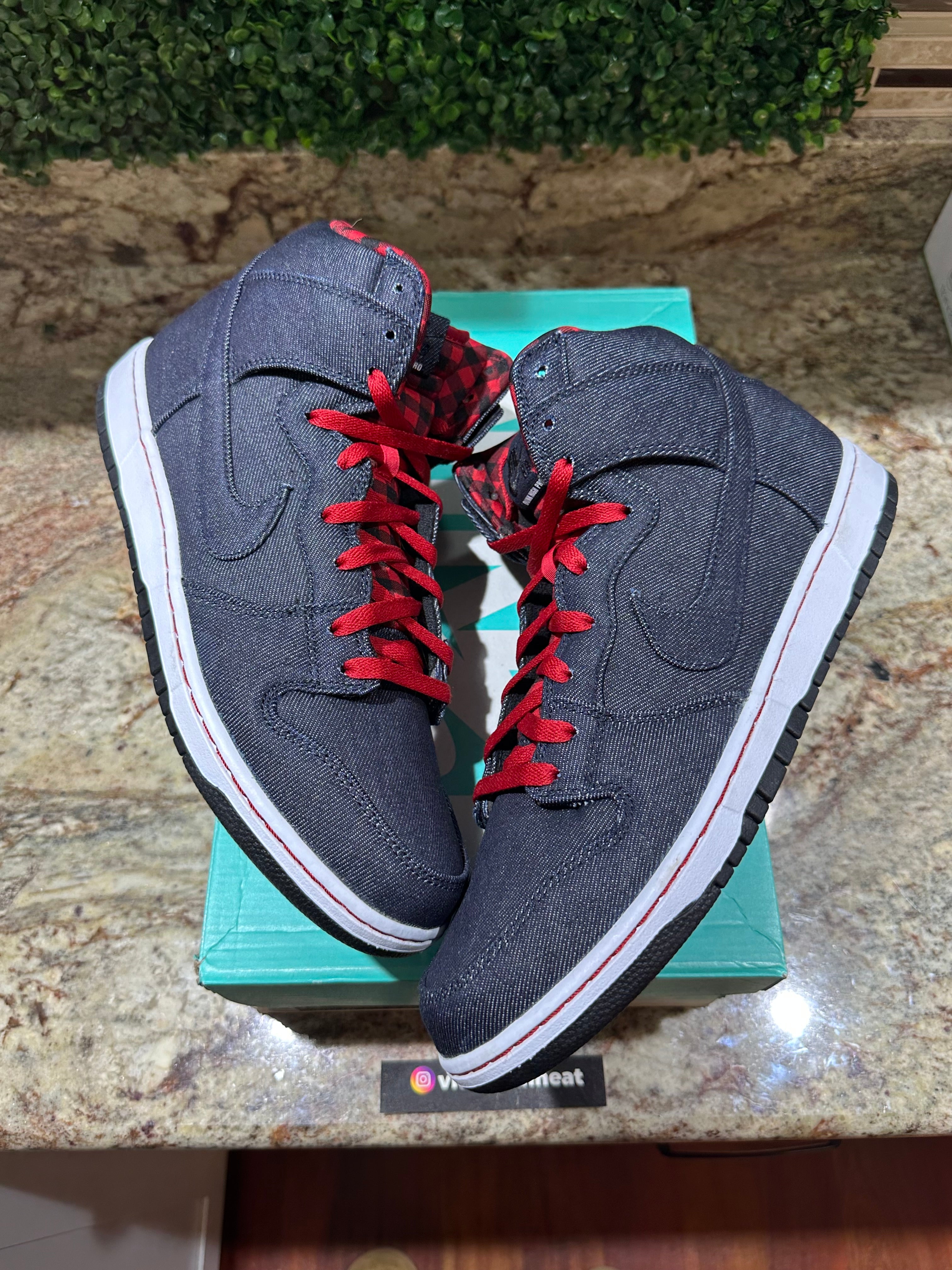 SIZE 13M - NIKE SB DUNK HIGH “LUNBERJACK”